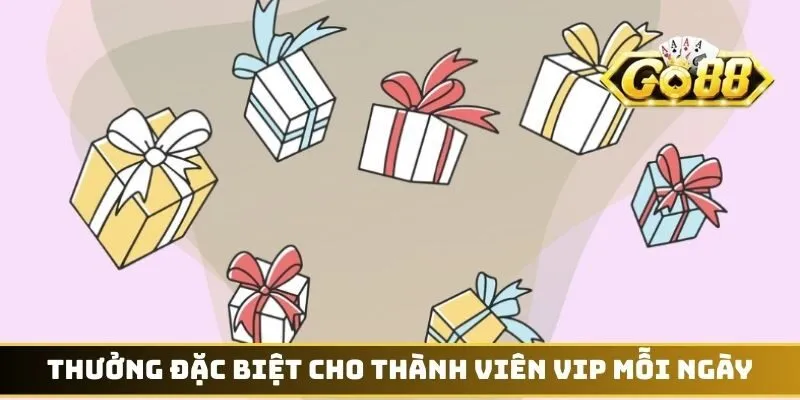 Thưởng Đặc Biệt Cho Thành Viên VIP - Nâng Tầm Trải Nghiệm 2 Thưởng đặc biệt cho thành viên VIP mỗi ngày
